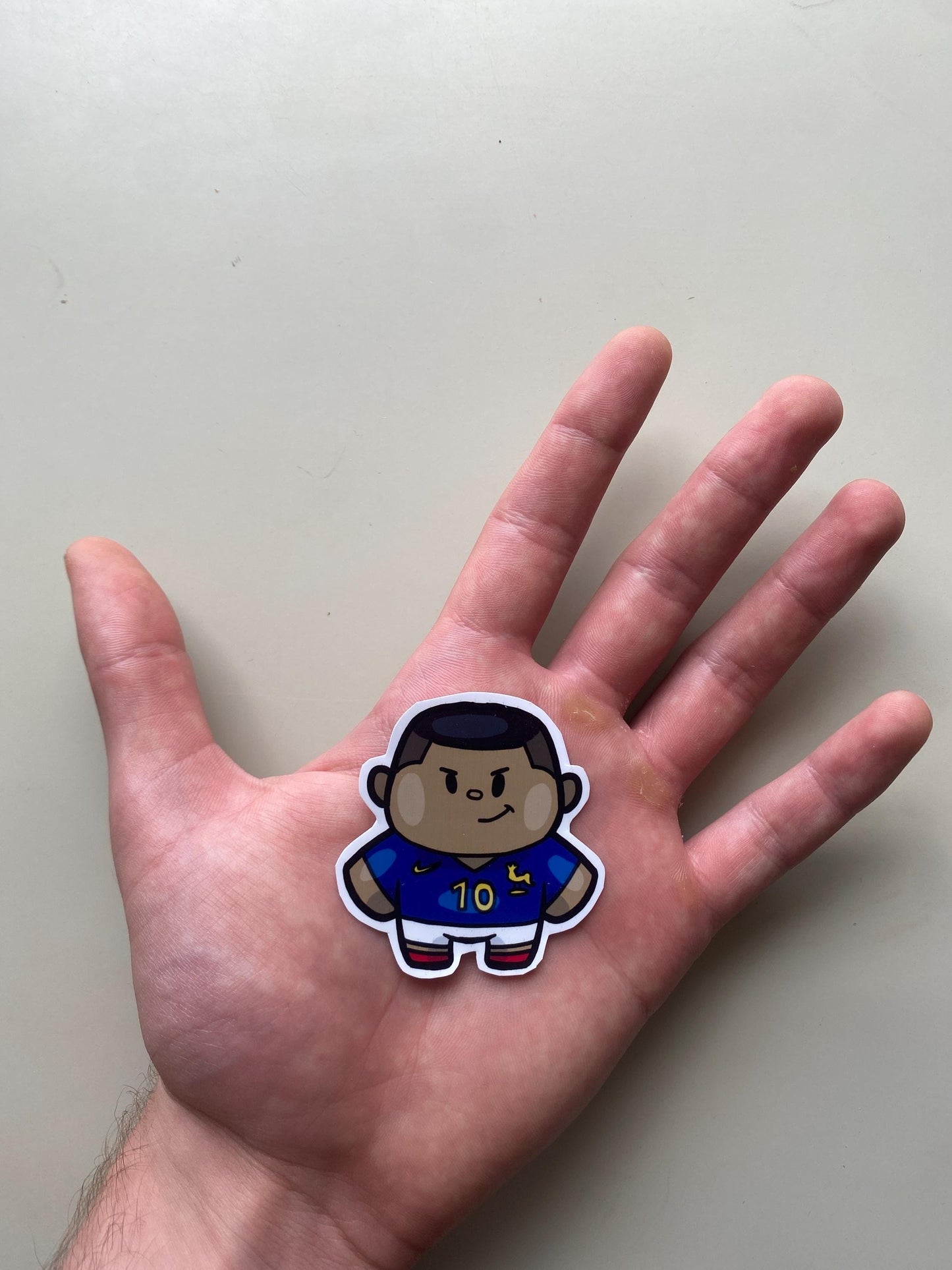 Footballer Stickers: Hand Drawn Digital Art - International Kit