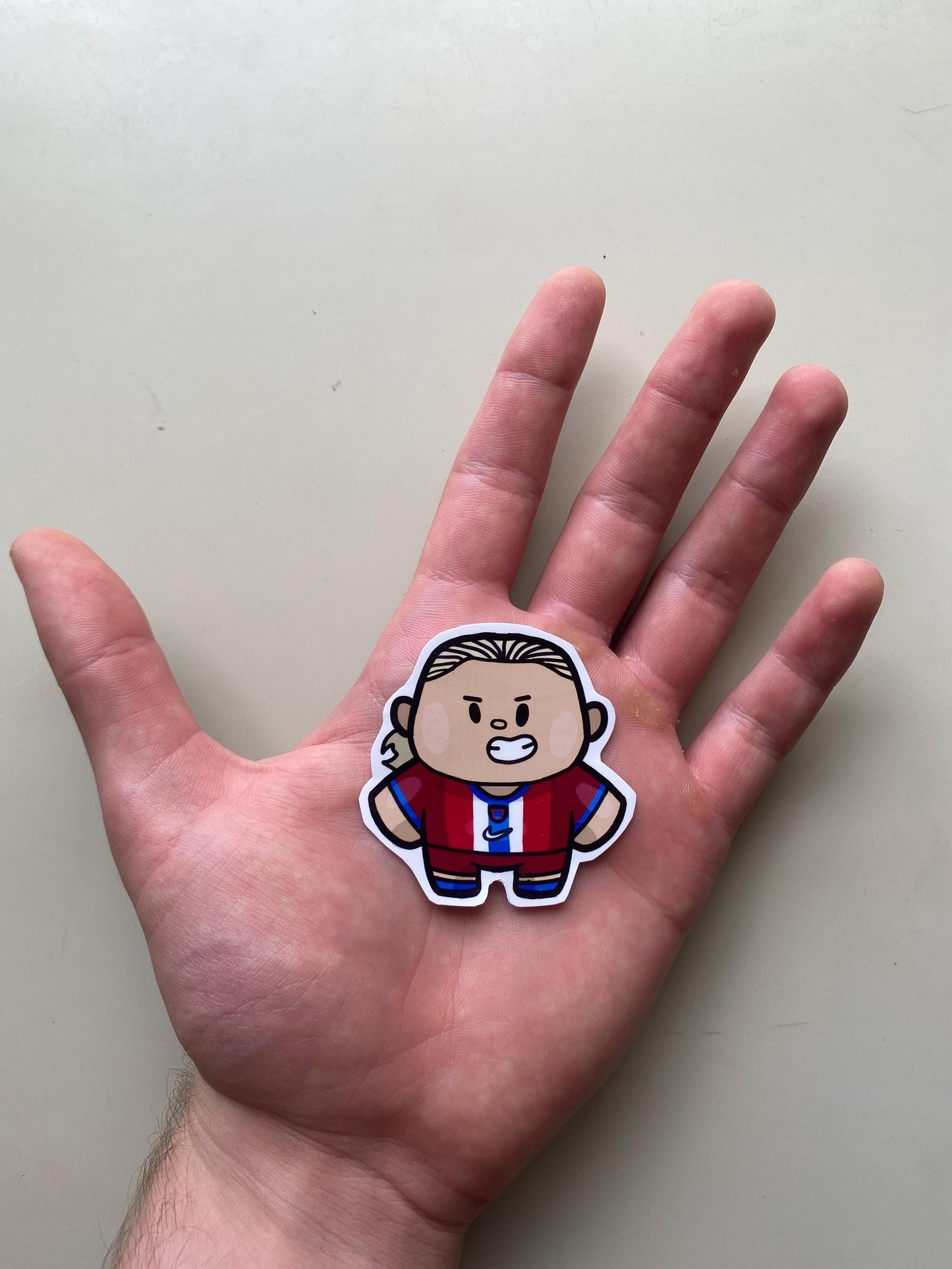 Footballer Stickers: Hand Drawn Digital Art - International Kit