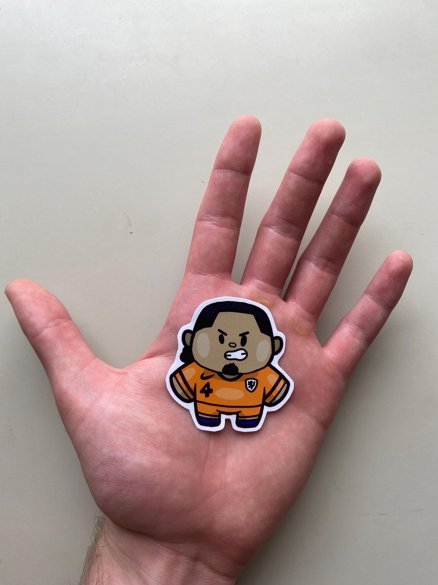 Footballer Stickers: Hand Drawn Digital Art - International Kit