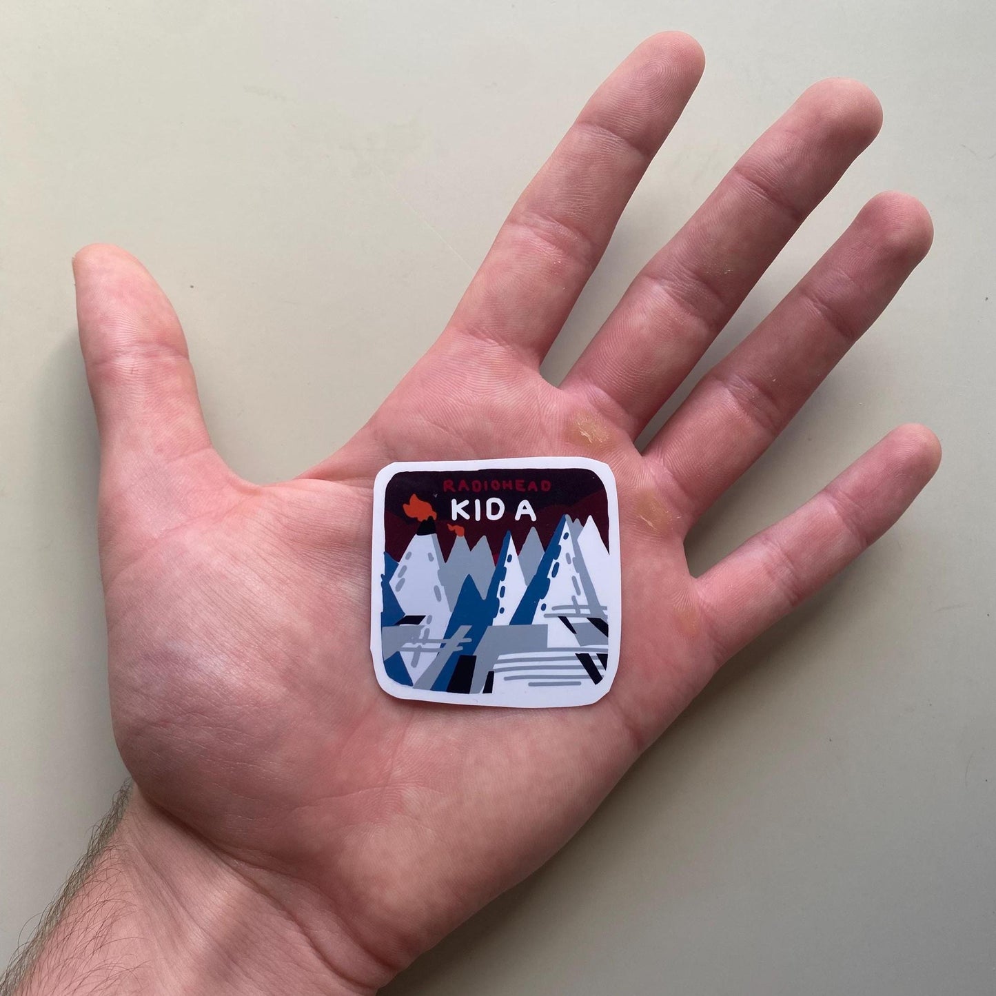 Album Cover Stickers Hand Drawn