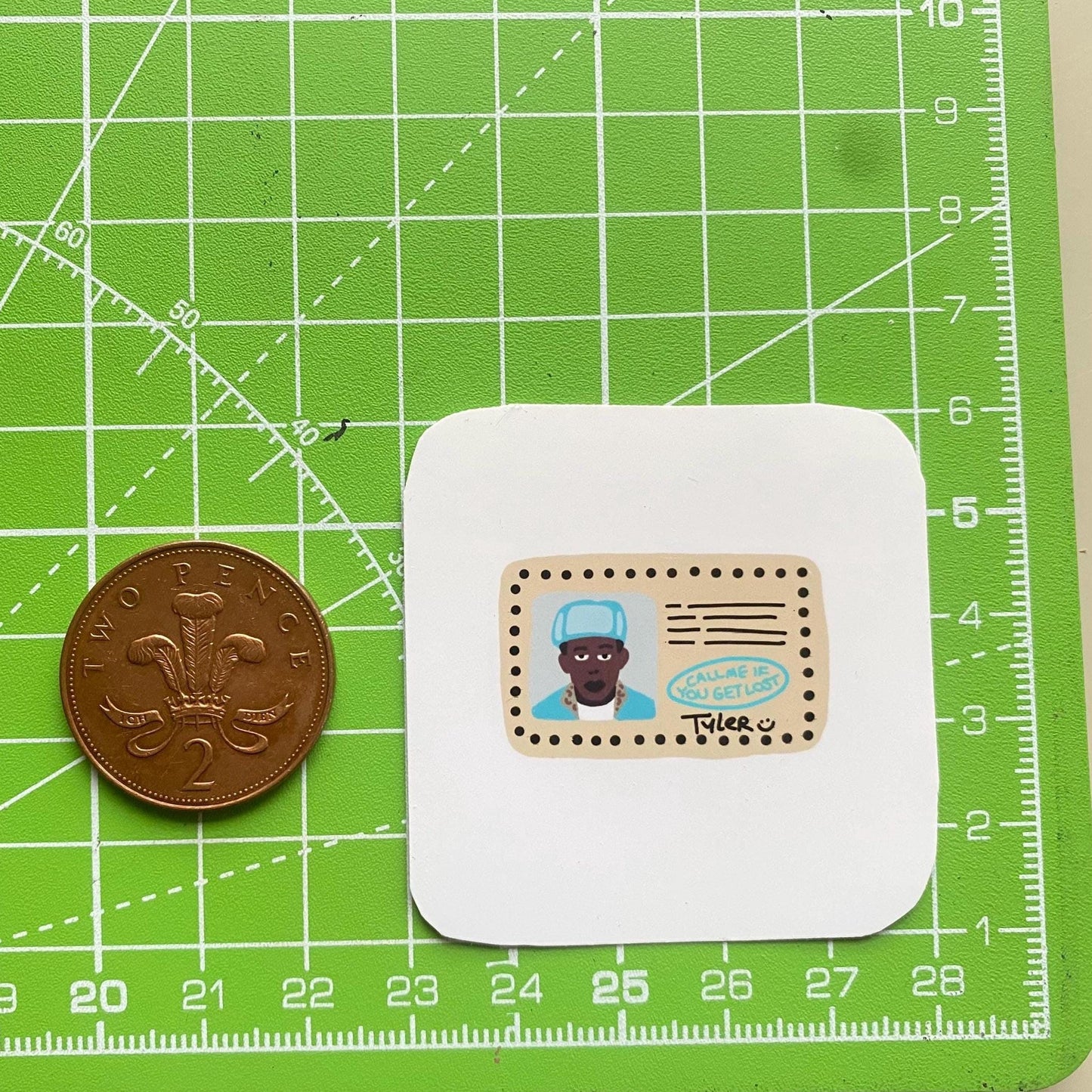 Tyler The Creator Stickers Album Covers Hand Drawn