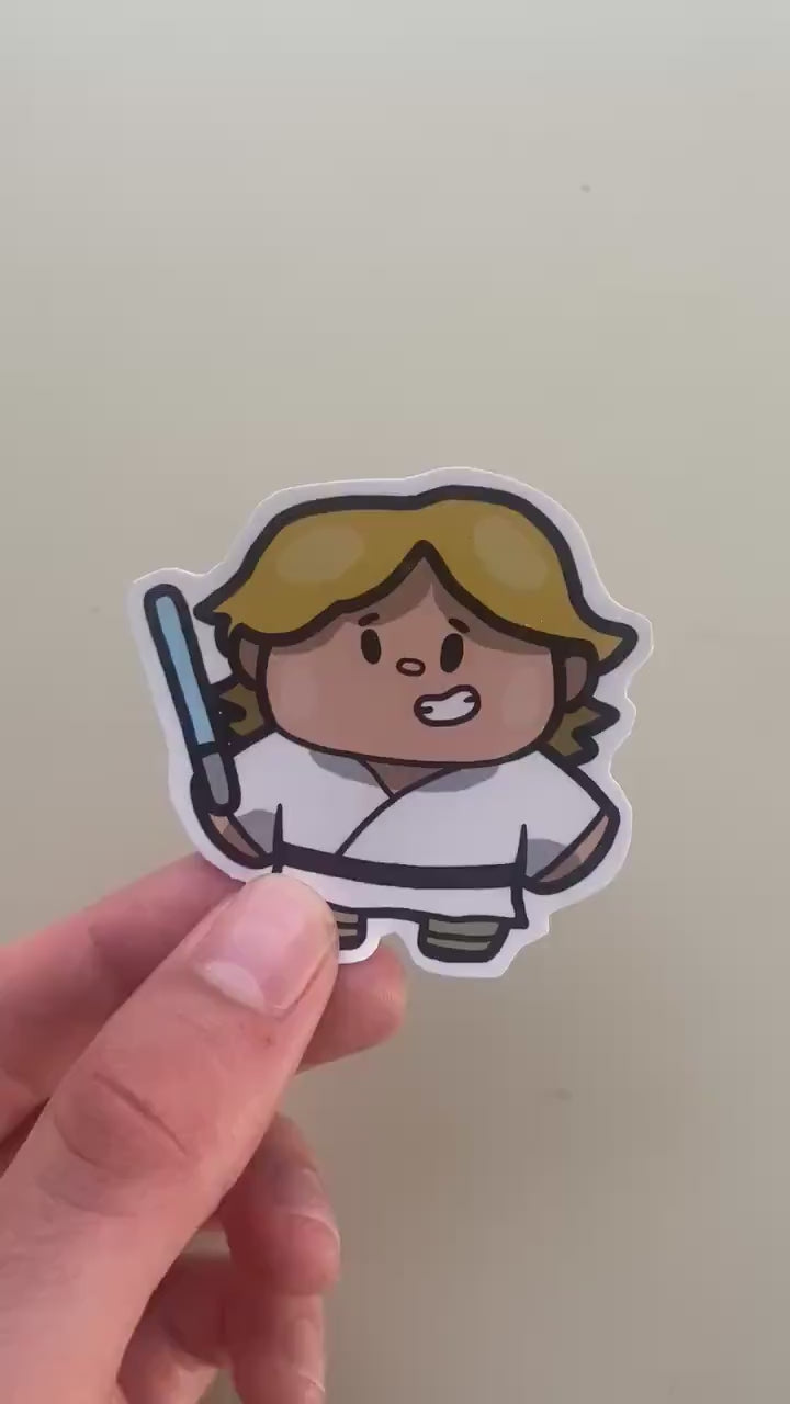 Star Wars Stickers: Hand-Drawn Original Trilogy Art