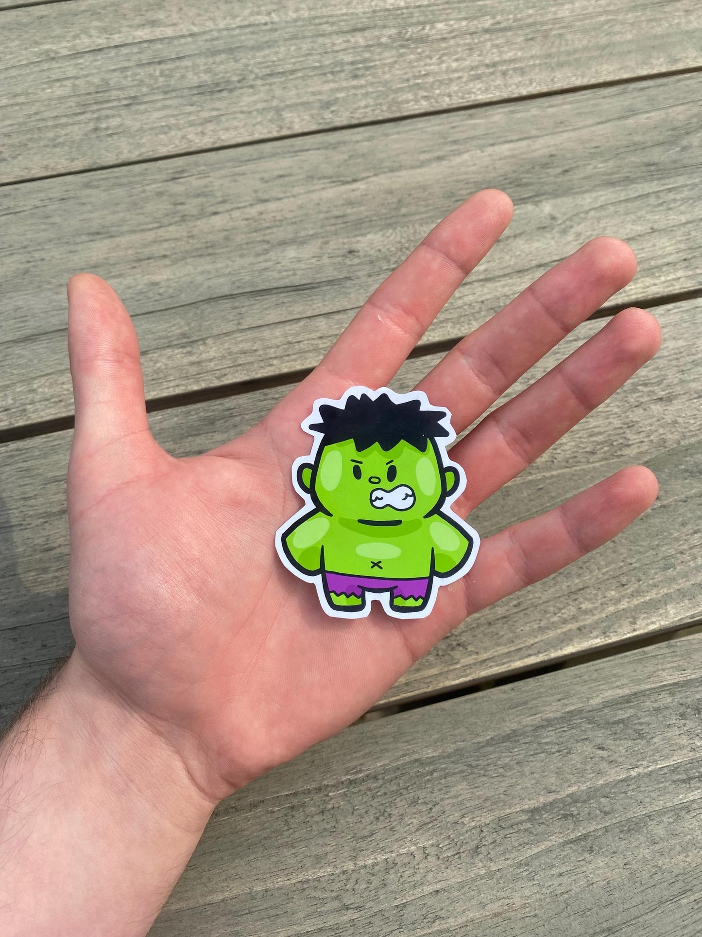 Marvel Avengers Handmade Laptop Stickers - Comic Book Style Decals